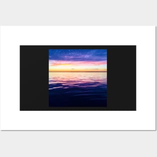 Ocean Sunset, Western Port Bay Posters and Art